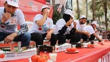 En acı yarışmada altın için mücadele ettiler