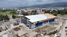 Hatay'da Kapalı Spor Salonu İnşaatı