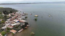 Baraj sınırları içerisindeki köyler aşırı yağışlarla sular içerisinde kaldı