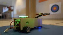 Ok atan ve hedef takip eden robot yaptılar: "Tek rakibimiz Mete Gazoz"