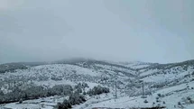 Yozgat'ta Bahar Ortasında Kış Yağışı