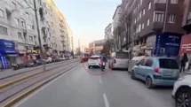 Eskişehir'de Motosiklet Kazası
