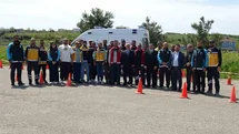 Sinop’ta Ambulans Sürücüleri Yarıştı