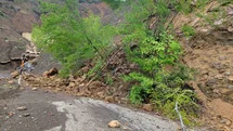 Kastamonu'da Heyelan Nedeniyle Yol Kapandı