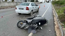 Tavşanlı'da Motosiklet Kazası
