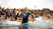 Antalya'da X-WATERS Yüzme Yarışı Düzenlendi