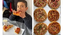 Diyadin’de öğrencilerden renkli pizza etkinliği