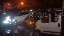 Batman'da Park Halindeki Araç Yandı