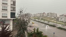 Gaziantep'te Şiddetli Yağış ve Dolu Etkili Oldu
