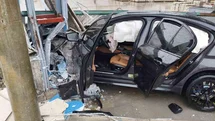 Burdur'da Otomobil Yoldan Çıktı