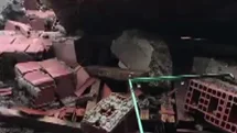 Amasya'da Ahır Yıkıldı