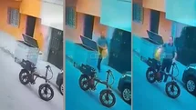 Akdeniz’de Elektrikli Bisikletli Şüphelinin "Ayakkabı" Mesaisi: Poşeti Doldurup Kayıplara Karıştı