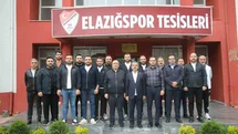 AK Parti heyeti, Elazığspor’la bir araya geldi