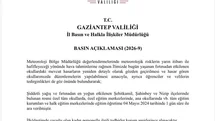 Gaziantep'te Okullar Fırtına Nedeniyle Tatil Edildi