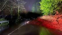 Ordu’da Heyelan Sonucu Yol Kapandı