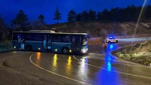 Kayseri'de Alkollü Şahıs Kaza Yaptı