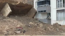 Tokat'ta İstinat Duvarı Çöktü