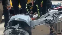 Bursa'da Motosiklet Kazası