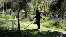 Bilecik'te Mezarlık Bakım Çalışmaları