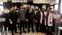 Bayburt Lisesi öğrencileri kitapları sahneye taşıdı