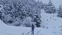 Isparta'da Mayıs Karı Görüntüleri