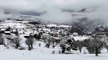 Sivas'ta Mayıs Ayında Kar Yağışı