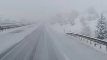 Zonguldak'ta Mayıs'ta Kar Yağışı