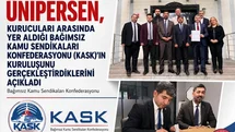 ÜNİPERSEN, kurucuları arasında yer aldığı Bağımsız Kamu Sendikaları Konfederasyonu (KASK) kuruldu