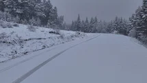 Karabük'te Kartpostallık Kar Manzaraları