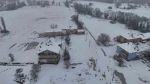 Uşak'ta Kar Yağışı Etkili Oldu