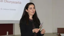 Üniversite öğrencilerine finansal okur yazarlık anlatıldı
