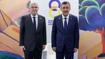 Cumhurbaşkanı Yardımcısı Yılmaz Norveç Başbakanı ile Görüştü