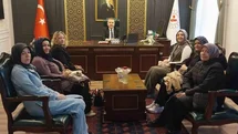 Çölyaklılar Edremit'te Kaymakamı Ziyaret Etti