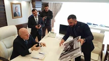 Emre Akdoğan'dan Sekmen'e Önemli Ziyaret