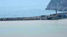 Zonguldak Limanı Sarı Renkte Görünüyor