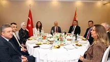 Vali Varol'a Veda Yemeği Düzenlendi