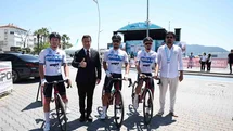 Muğla'da Bisiklet Turuna Damga Vurdu