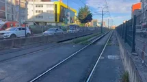 Gaziosmanpaşa'da Tramvay ve Motosiklet Çarpıştı