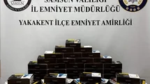 Samsun'da Kaçak Makaron Operasyonu