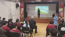 Çocuklara suyun önemi ve verimliliği anlatıldı