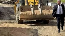 Çüngüş'te Yol Yapım Çalışmaları Sürüyor