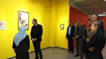 Kayseri'de 1 Kalem 1 Fırça Sergisi Açıldı