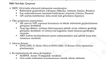 IMO Deniz Çevresini Koruma Komitesi’nin kararları açıklandı