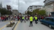 Develi'de Çocuklara Trafik Eğitimi Verildi