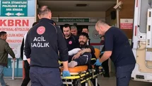 Bursa'da Spiral Taşı Fırladı, Genç Yaralandı