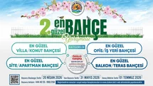 En Güzel Bahçe Yarışması Başvuruları Başladı