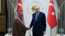 Cumhurbaşkanı Erdoğan, Suudi Arabistan Dışişleri Bakanı Ferhan’ı kabul etti