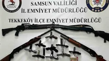 Samsun’da Ruhsatsız Silah Operasyonu Gerçekleşti