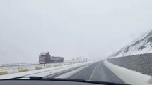 Erzincan'da Mayıs Ayında Kar Yağışı