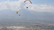 Erzincan Yamaç Paraşütünde İkincilik Elde Etti